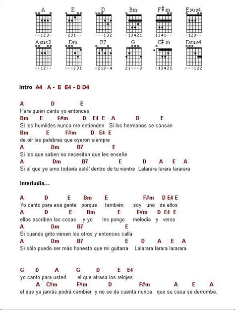 COMO UN ESTRUENDO: Acordes y Letra para Guitarra, Piano y .